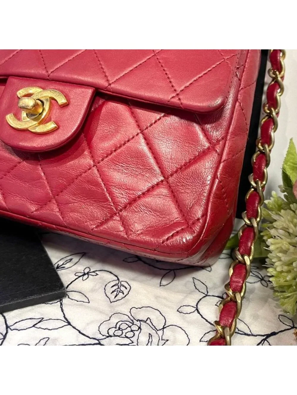 Chanel Quilted Double Flap Chain